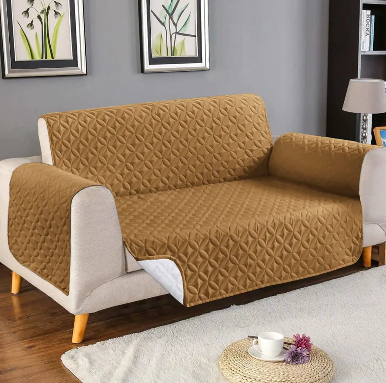 ULTRASONIC MICROFIBER SOFA COVER