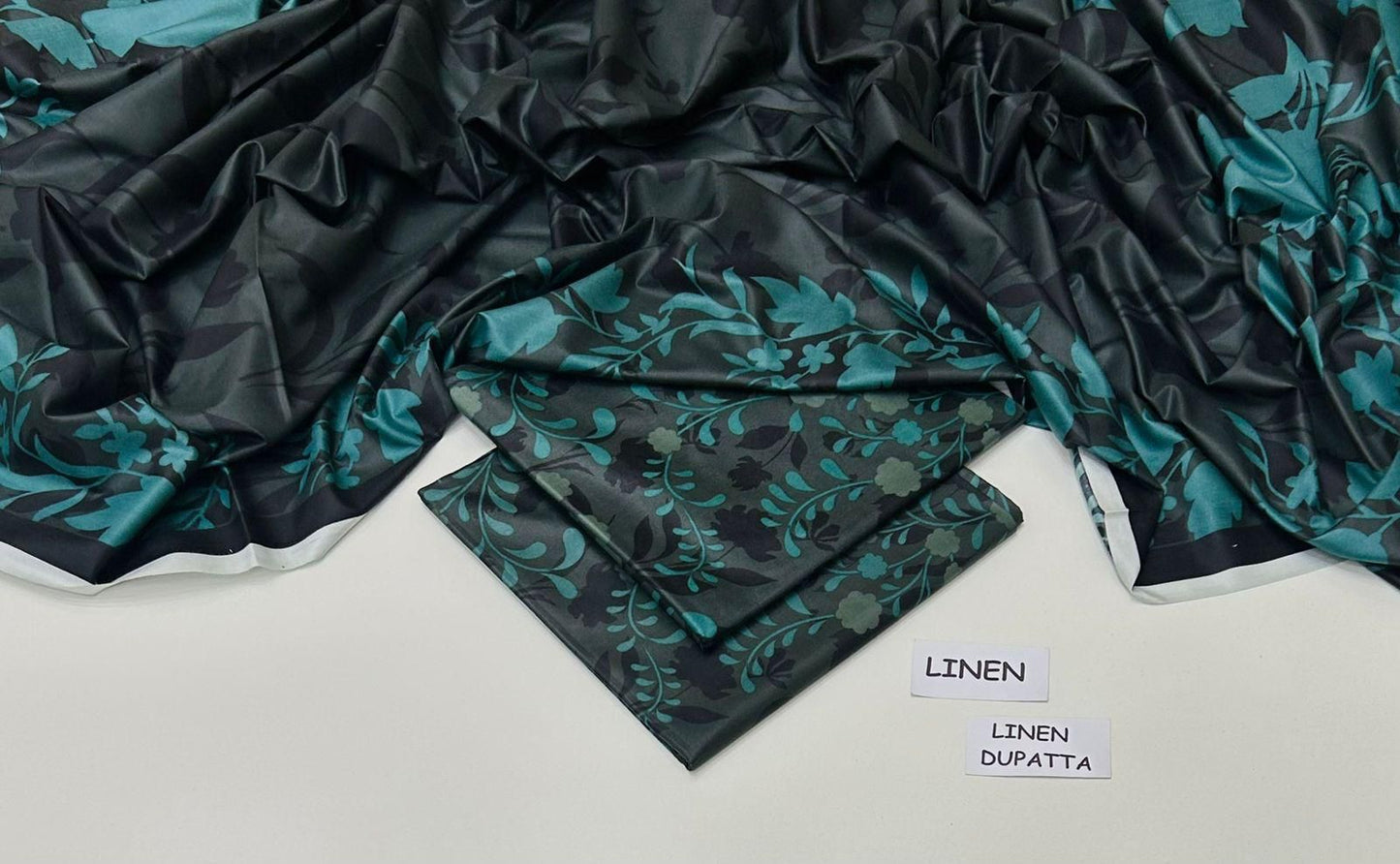 3PC LINEN UNSTITCHED