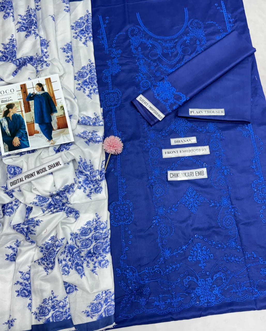 LAWN EMBROIDERY 3PC