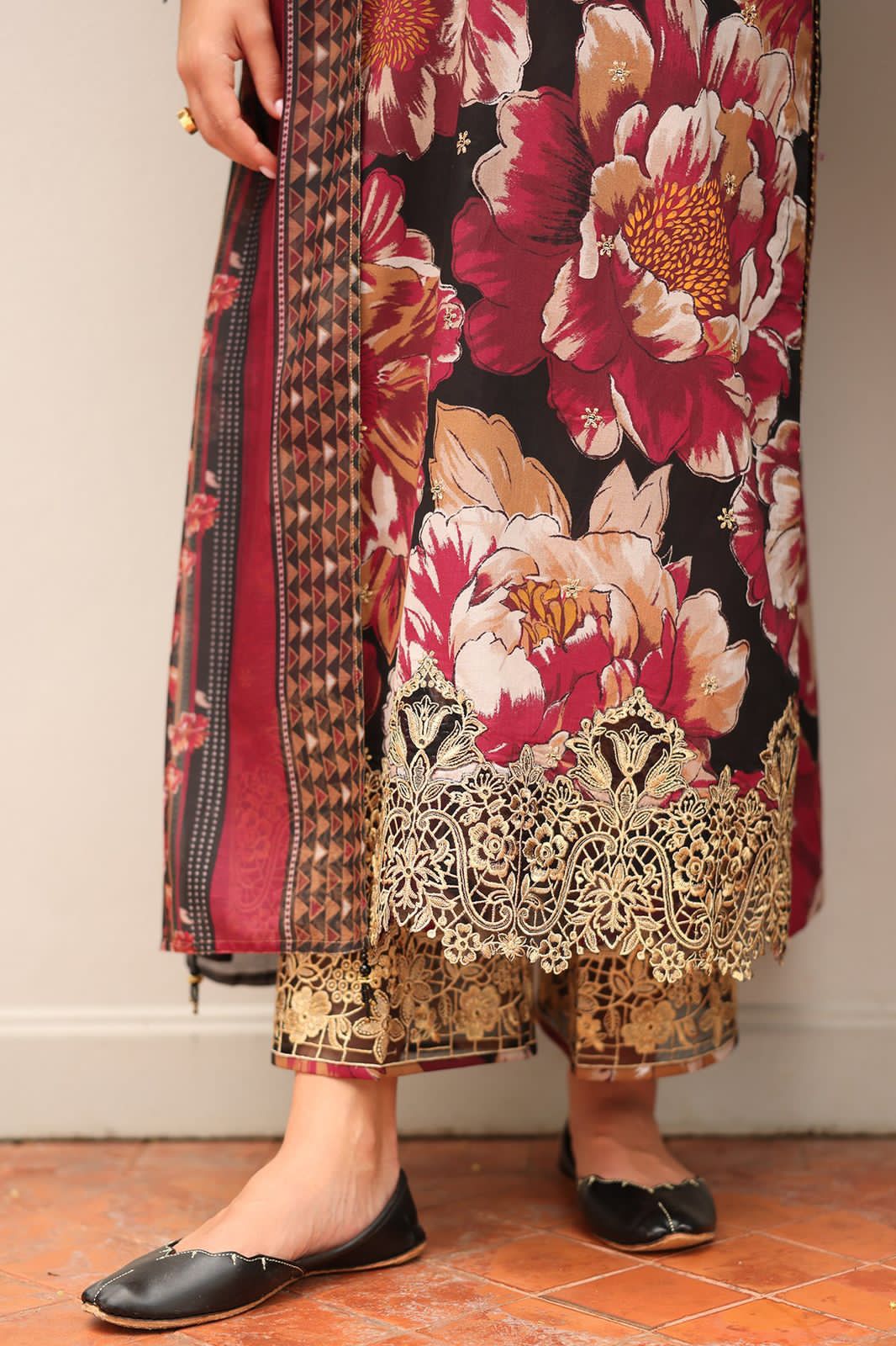BAROQUE KHADDAR 3PC
