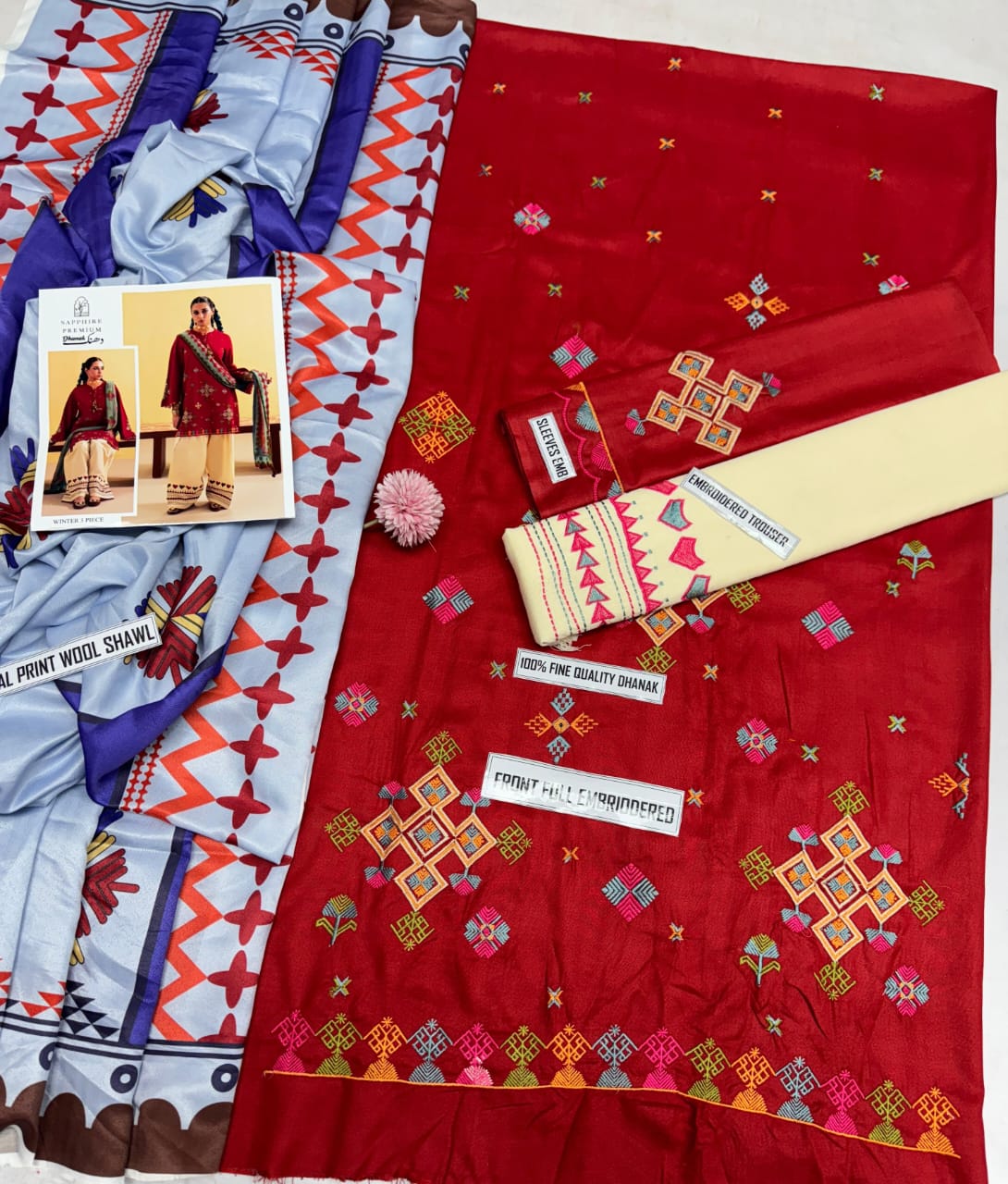 PREMIUM EMBROIDERY 3PC