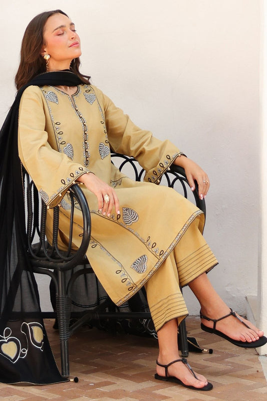 LAWN EMBROIDERY 3PC