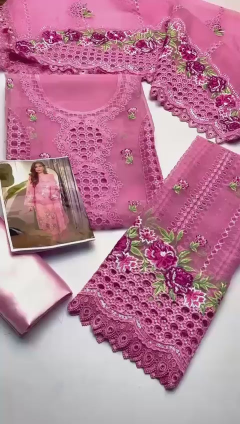 ORGANZA UNSTITCHED 3PC