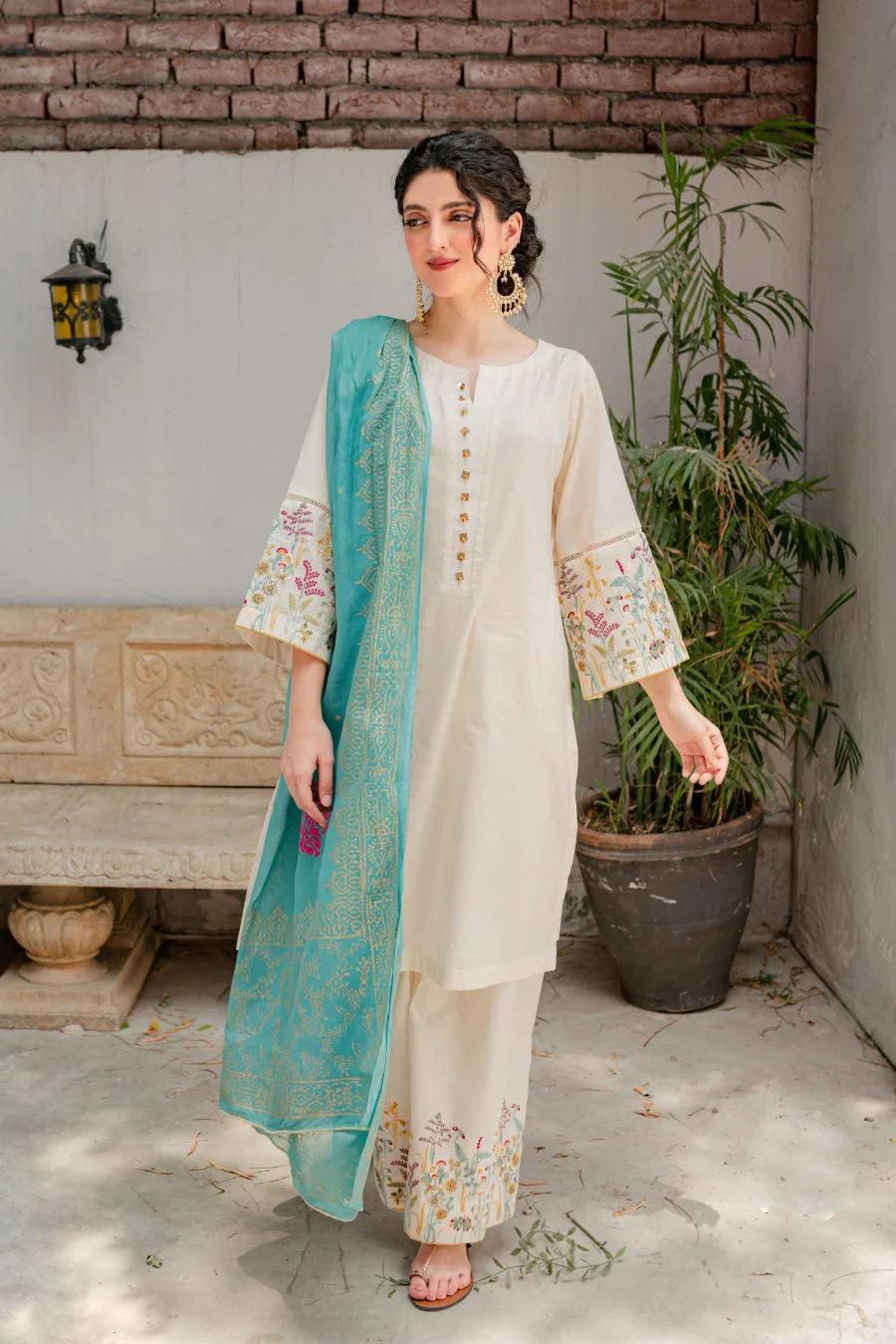 LAWN EMBROIDERY 3PC