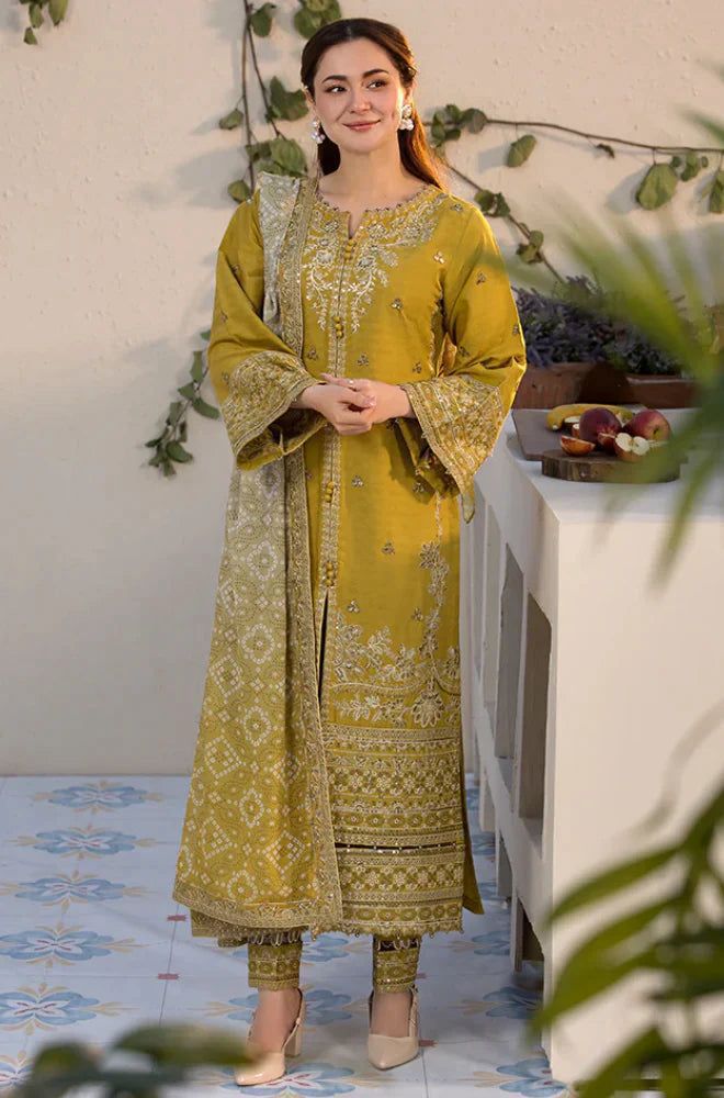 DHANAK EMBROIDERY 3PC