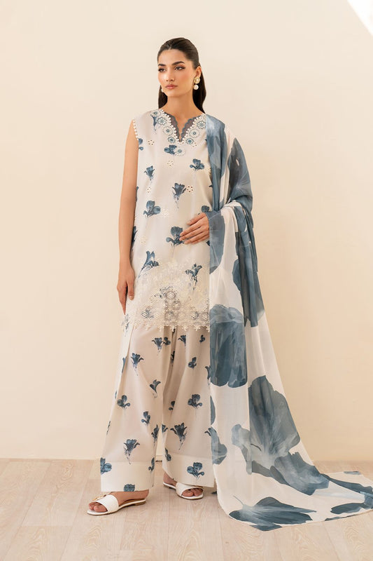 3PC KHADDAR UNSTITCHED