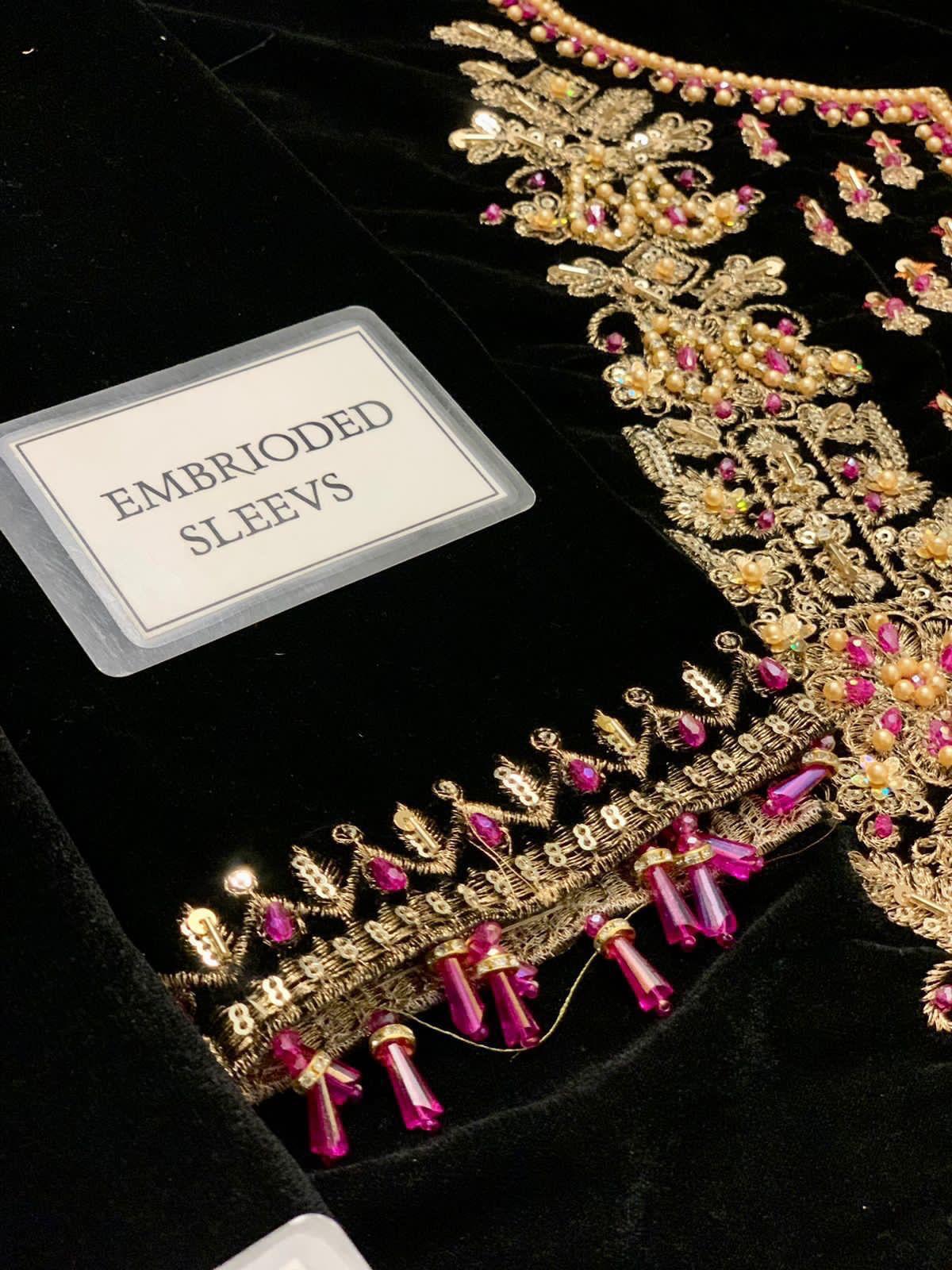 LUXERY VELVET UNSTITCHED