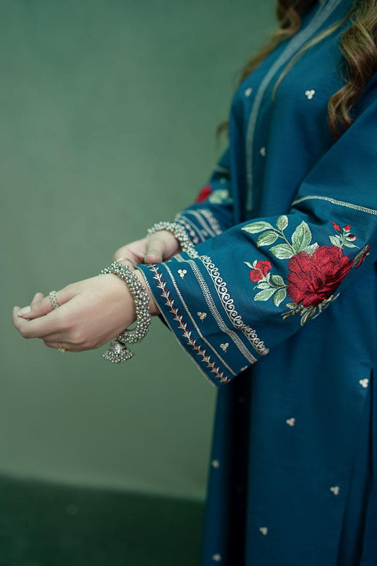 DHANAK EMBROIDERY 3PC
