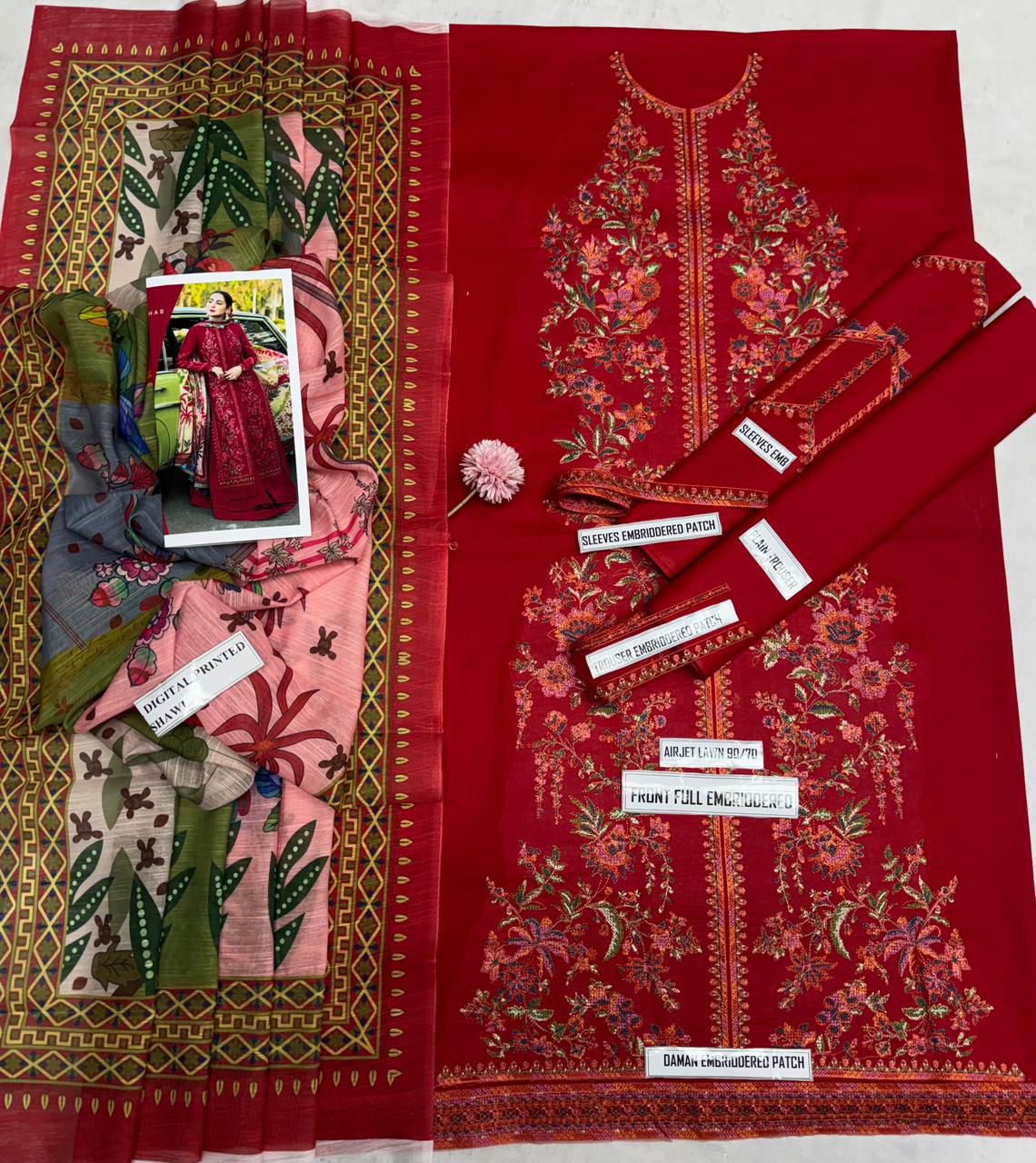 LUXURY EMBROIDERY 3PC