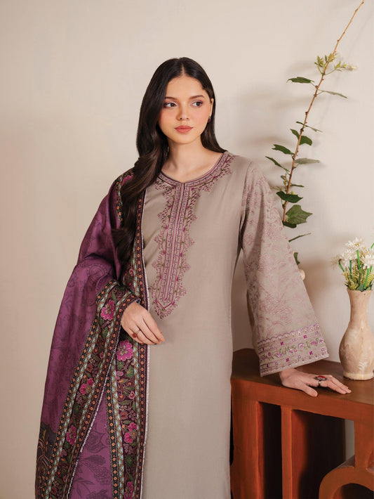 LAWN EMBROIDERY 3PC