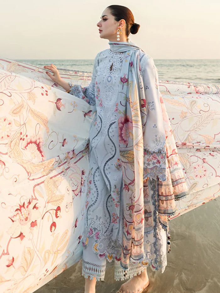 DHANAK EMBROIDERY 3PC