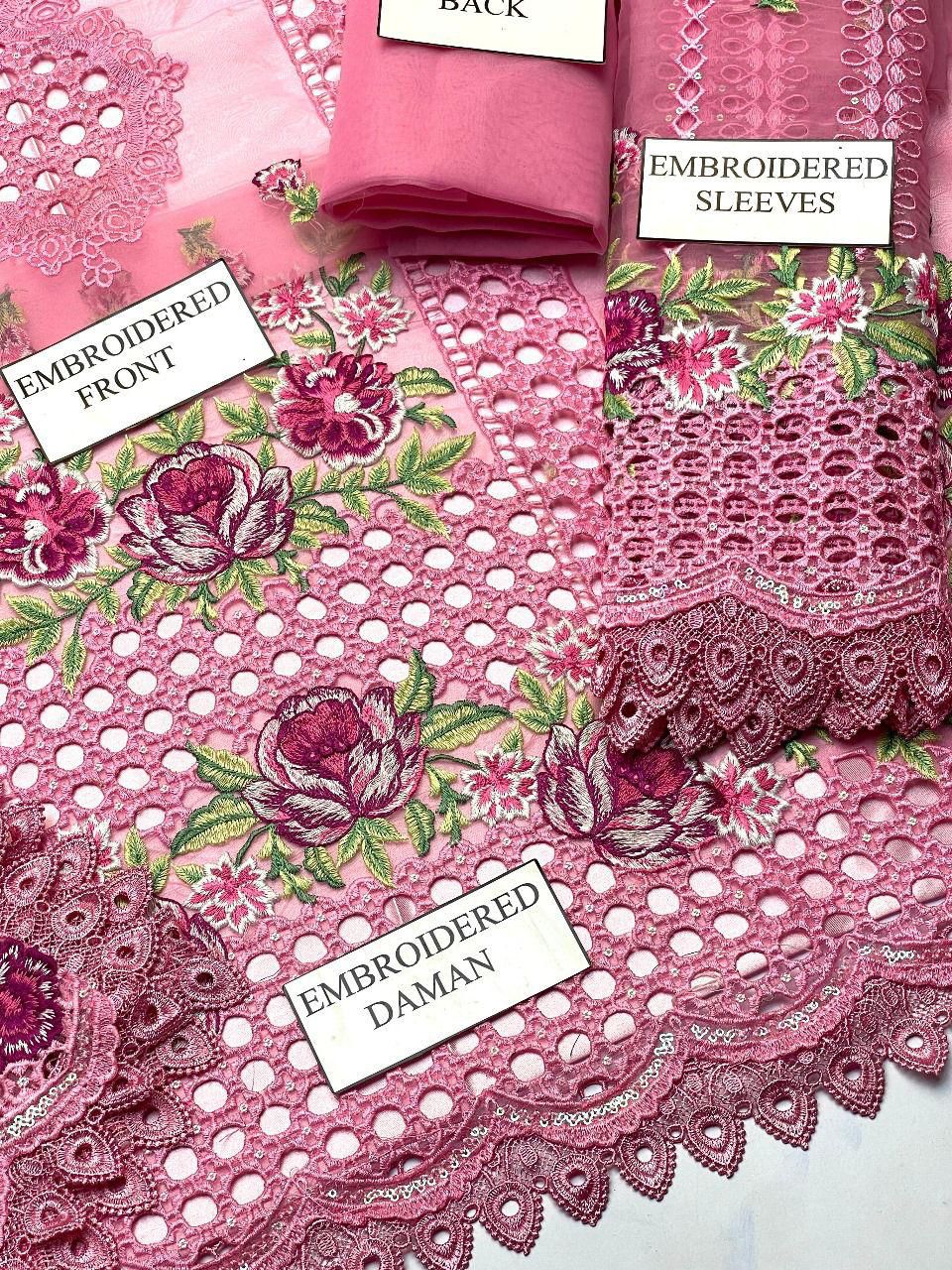 ORGANZA UNSTITCHED 3PC