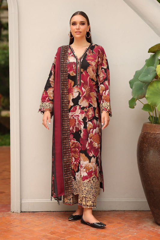 BAROQUE KHADDAR 3PC