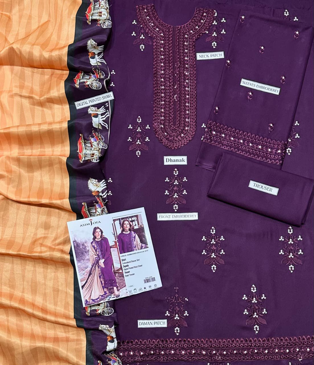LAWN EMBROIDERY 3PC