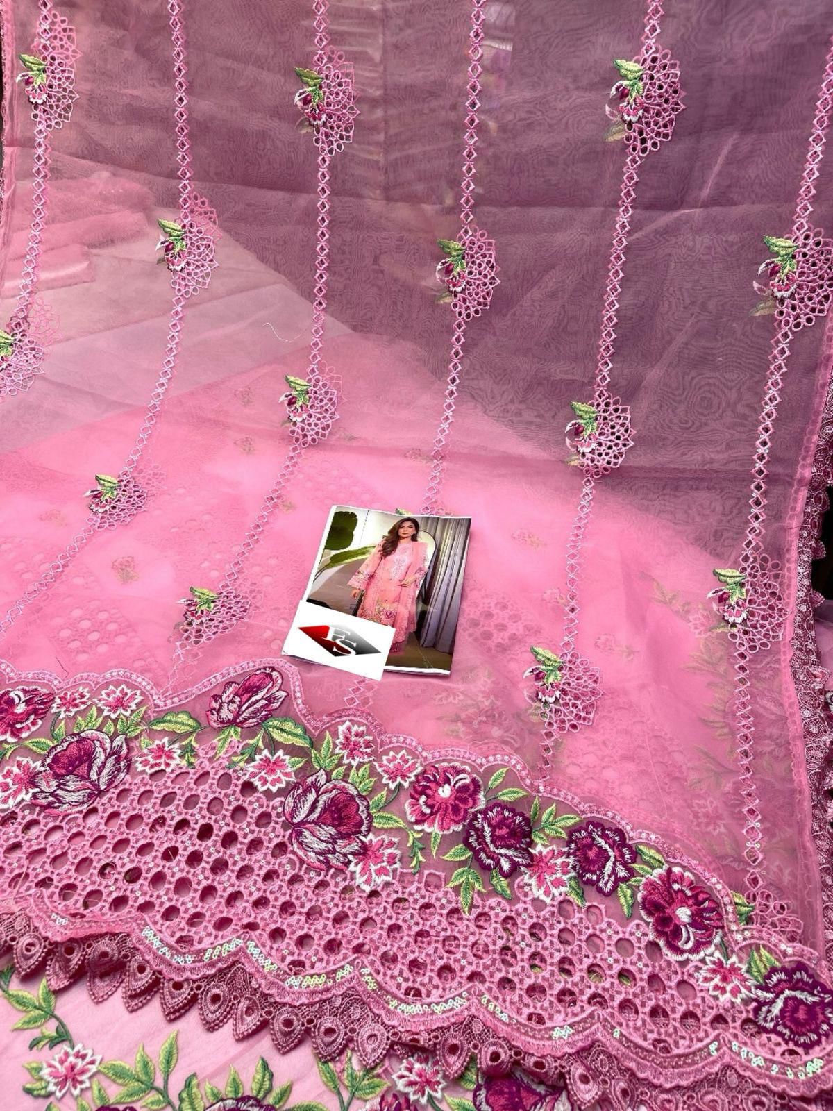 ORGANZA UNSTITCHED 3PC