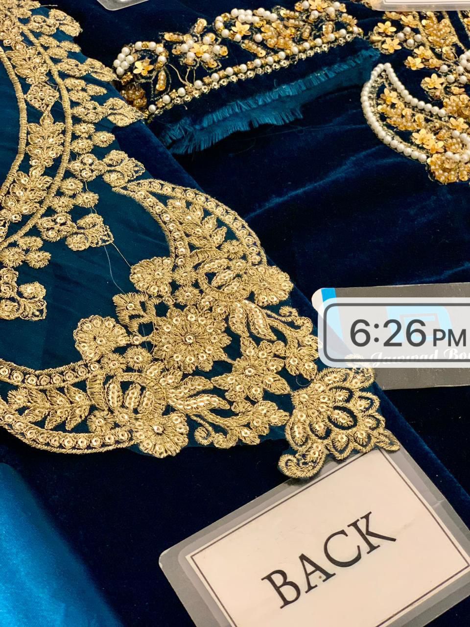 LUXERY VELVET UNSTITCHED