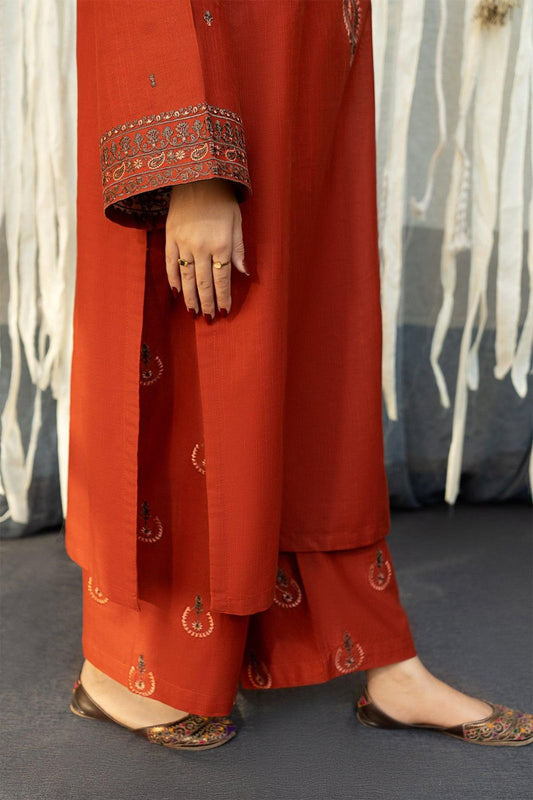 URGU DHANAK EMBROIDERY 3PC