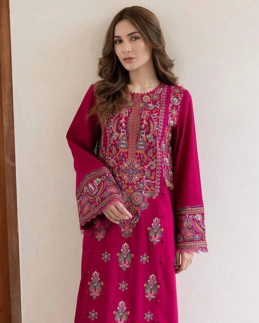 LAWN EMBROIDERY 2PC