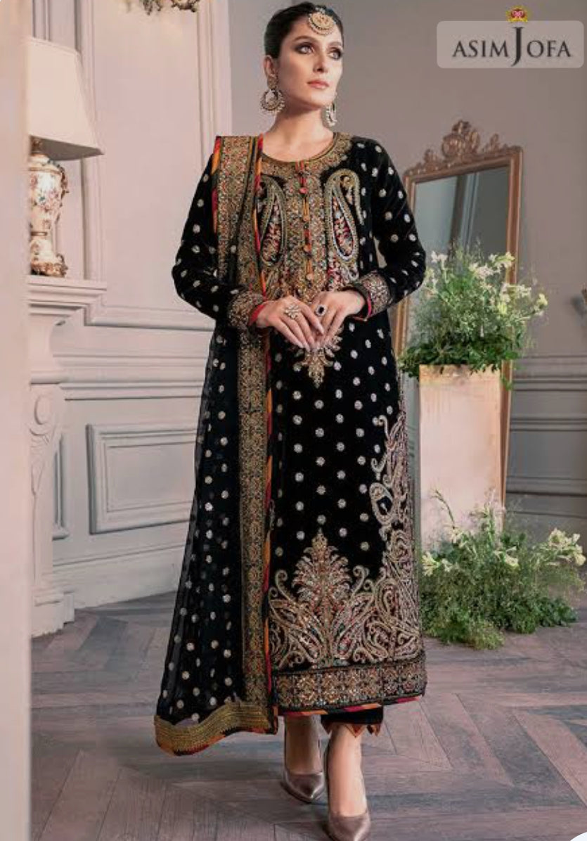 LUXERY VELVET UNSTITCHED