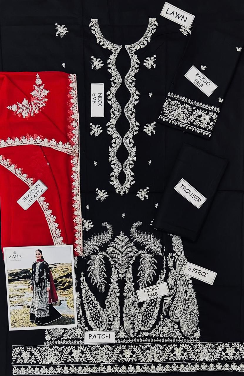 PREMIUM EMBROIDERY 3PC